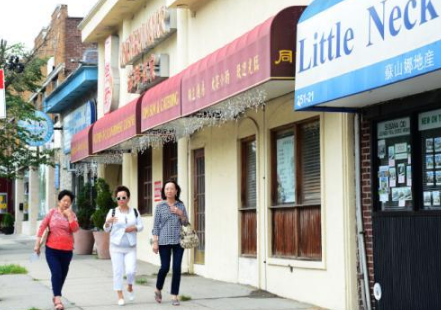 纽约小颈餐饮业异军突起 华人餐馆争先进驻