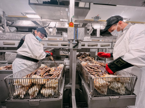 盐冻技术：俄罗斯帝王蟹的保鲜革新