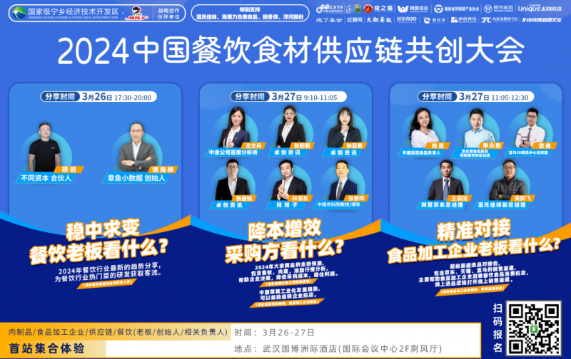 中国餐饮人开年必逛的一场展/必听的一场会