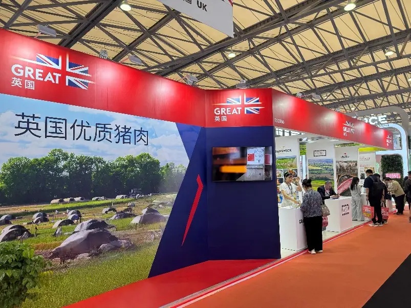 英国农业与园艺发展委员会亮相2025年SIAL西雅国际食品和饮料展览会 优质英国猪肉全面呈现，深化中英食品行业合作