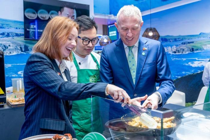 爱尔兰食品局亮相亚洲最大海鲜博览会 展示爱尔兰海鲜出口新成就|餐饮界