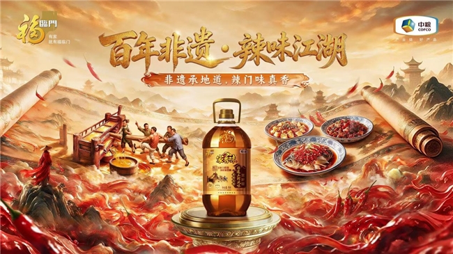 “非遗上新”!福临门家香味非遗土榨风味菜籽油重新定义川味菜籽油